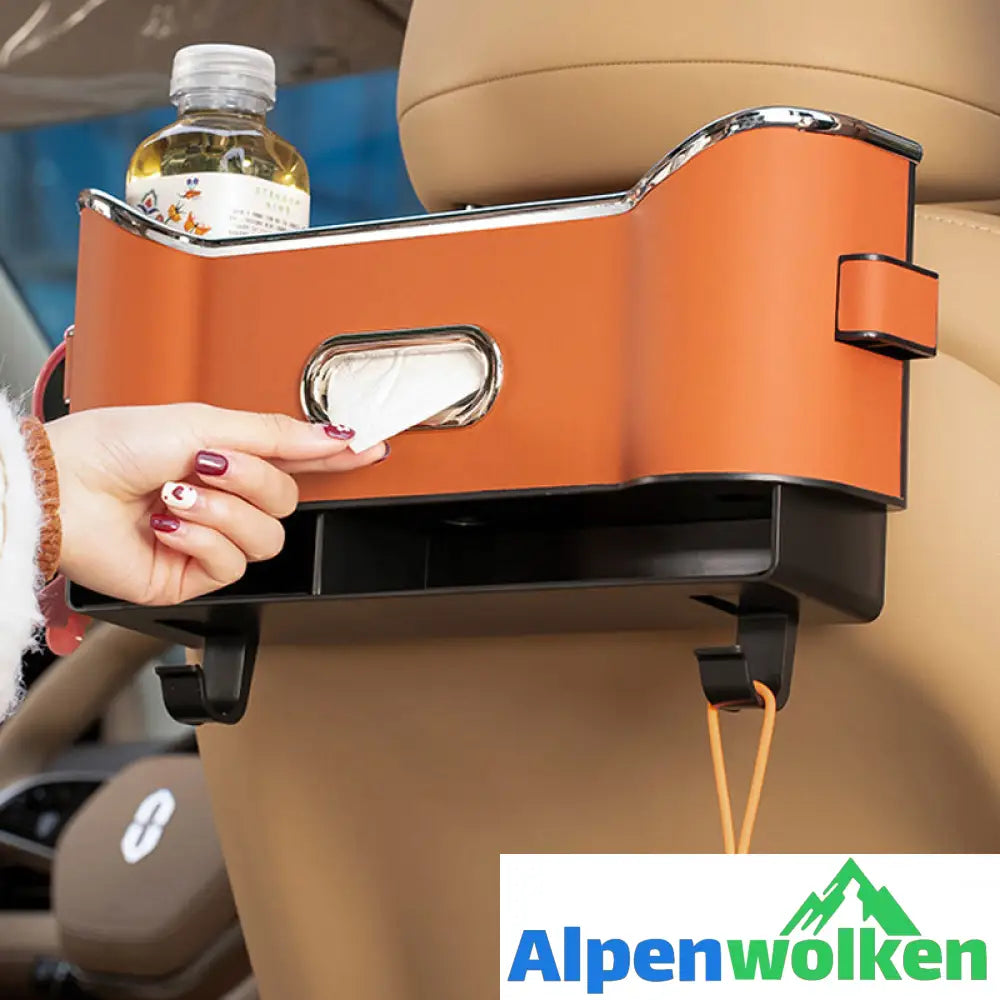 Alpenwolken - Multifunktionale Aufbewahrungsbox für die Autositzlehne