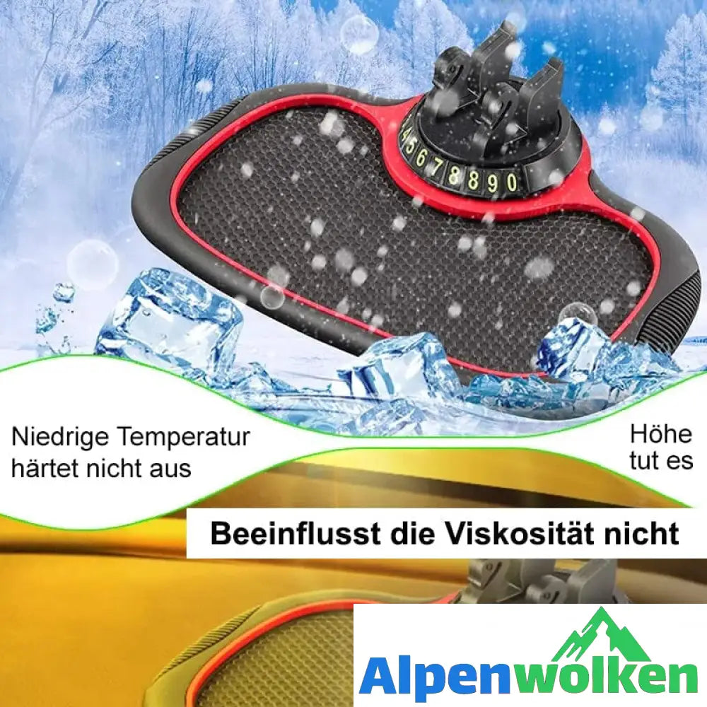 Alpenwolken - Multifunktionale Auto-Antirutschmatte，Auto-Handyhalter