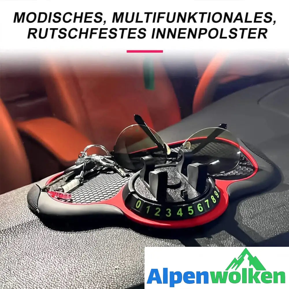 Alpenwolken - Multifunktionale Auto-Antirutschmatte，Auto-Handyhalter