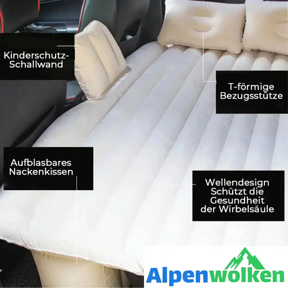 Alpenwolken - Multifunktionale Auto-Luftmatratze