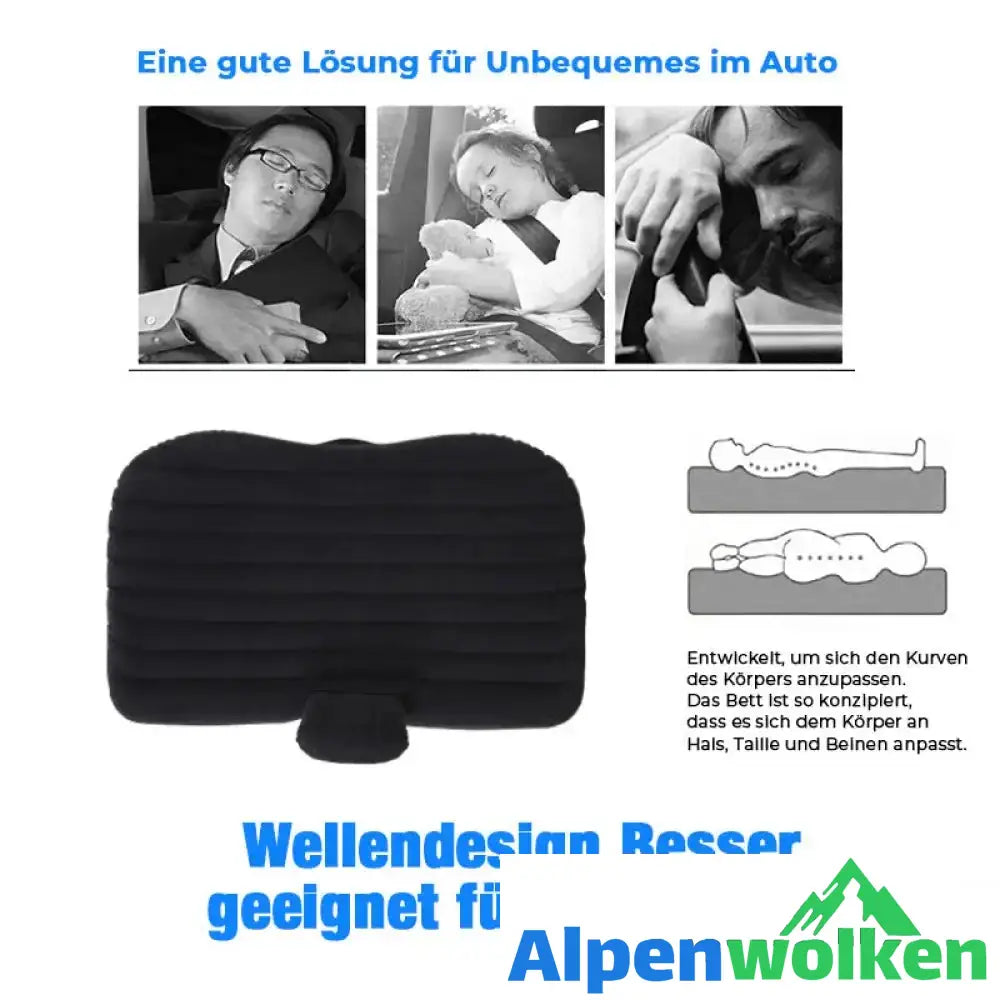 Alpenwolken - Multifunktionale Auto-Luftmatratze