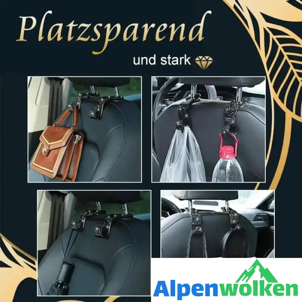 Alpenwolken - Multifunktionale Auto-Rücksitzhaken