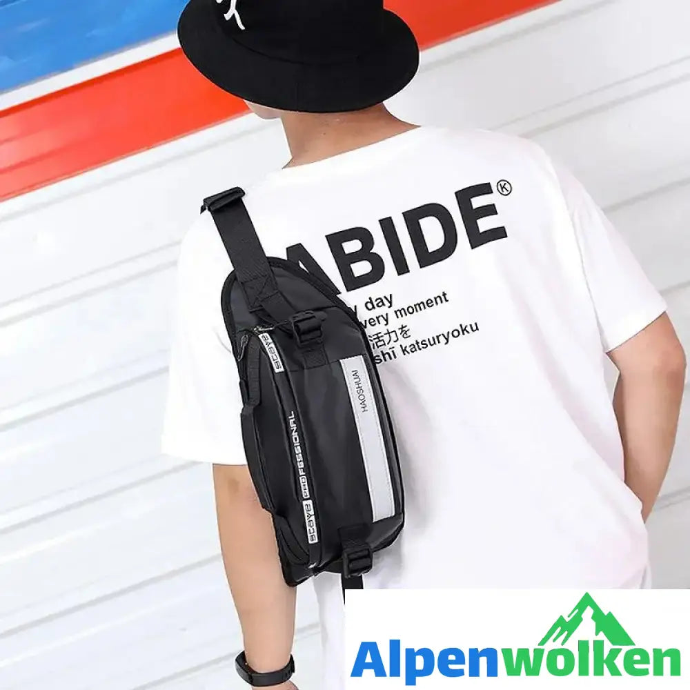 Alpenwolken - Multifunktionale Bauchtasche für Männer und Frauen