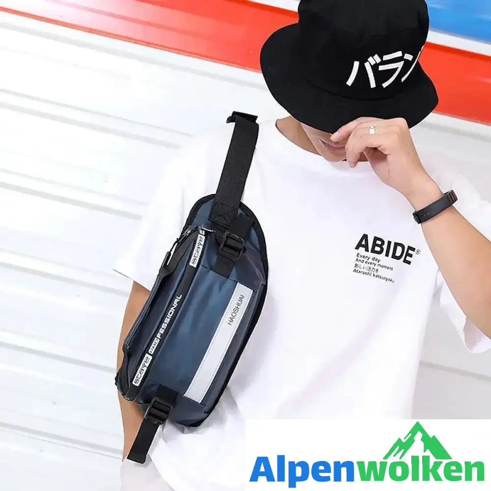 Alpenwolken - Multifunktionale Bauchtasche für Männer und Frauen