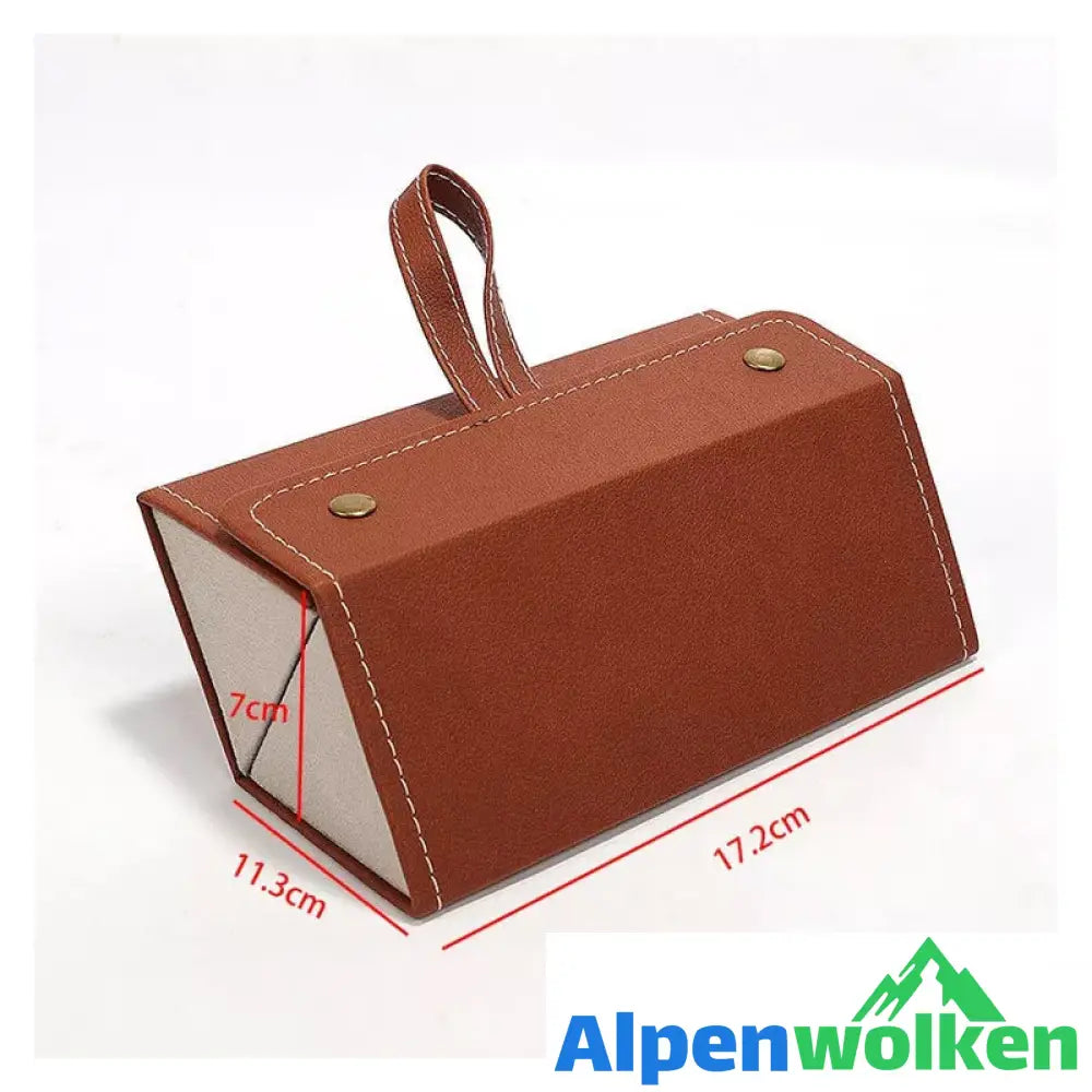 Alpenwolken - Multifunktionale Brillenbox mit mehreren Fächern