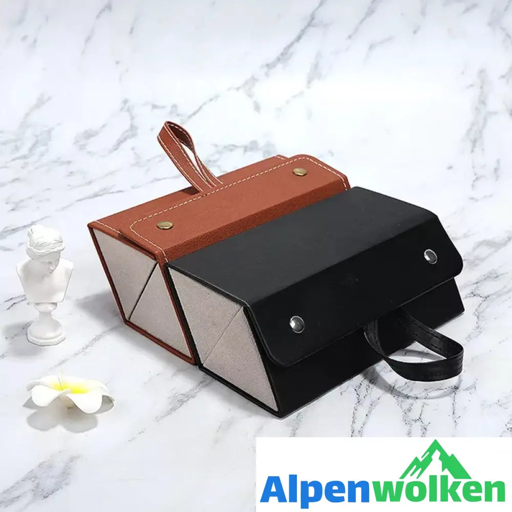 Alpenwolken - Multifunktionale Brillenbox mit mehreren Fächern