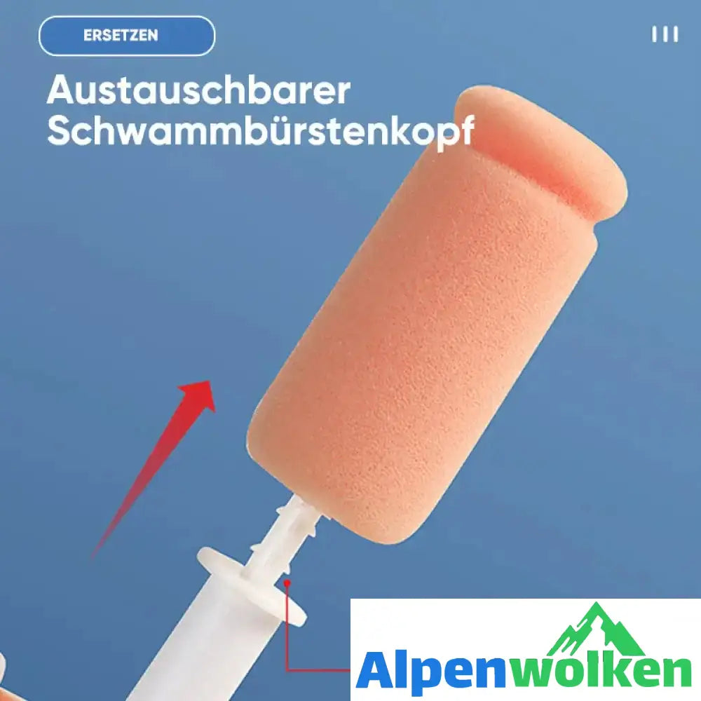 Alpenwolken - Multifunktionale doppelköpfige rotierende Topfbürste