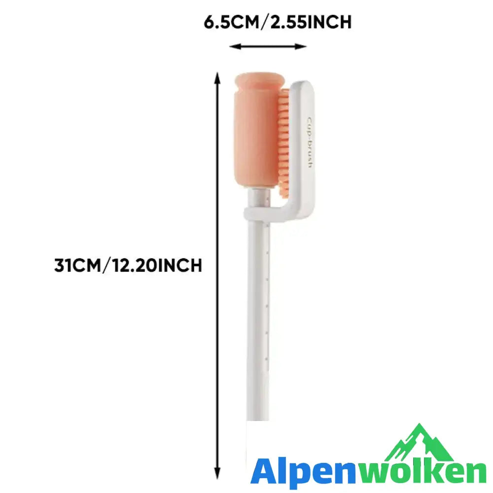 Alpenwolken - Multifunktionale doppelköpfige rotierende Topfbürste