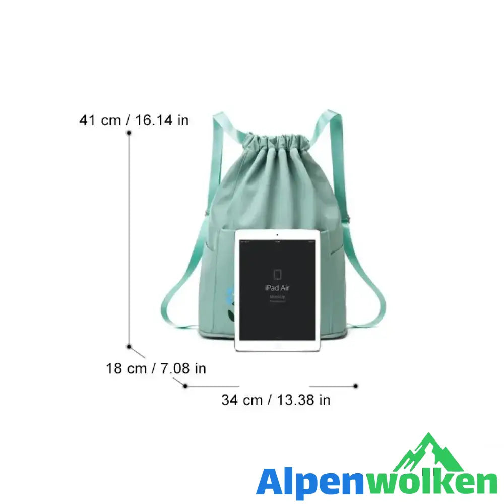 Alpenwolken - Multifunktionale Fitness-Reisetasche