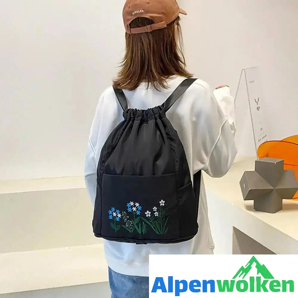 Alpenwolken - Multifunktionale Fitness-Reisetasche