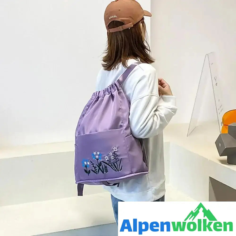 Alpenwolken - Multifunktionale Fitness-Reisetasche