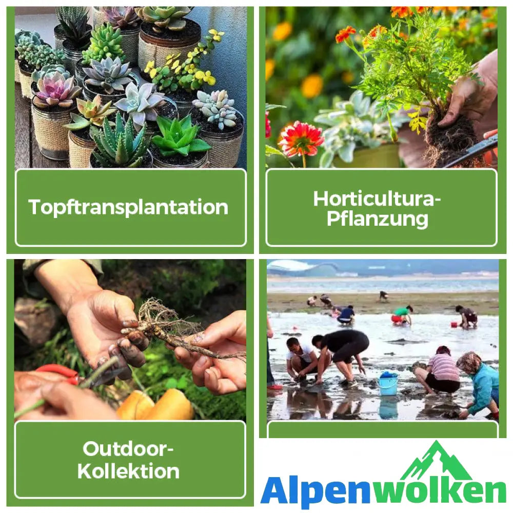 Alpenwolken - Multifunktionale Gartenschaufel