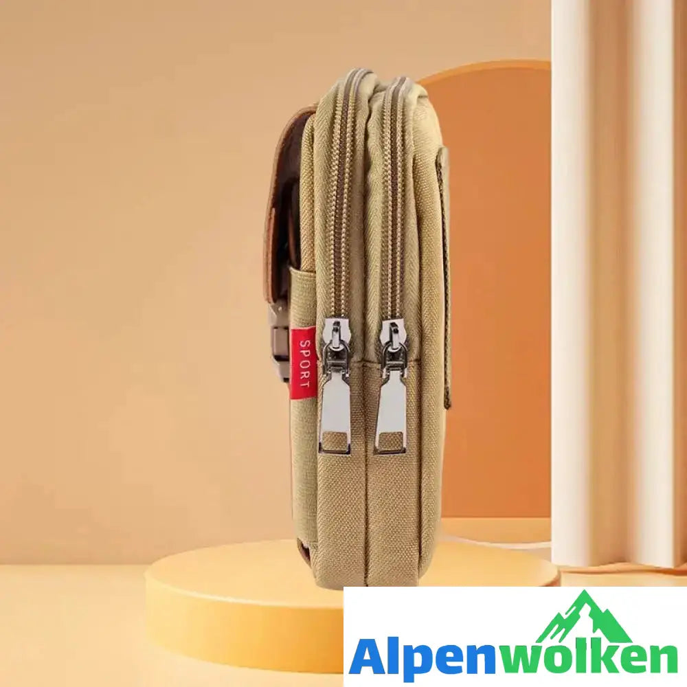 Alpenwolken - Multifunktionale Gürtel-Handytasche für Herren