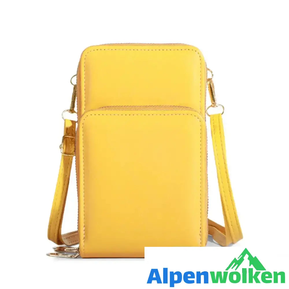 Alpenwolken - Multifunktionale Handytasche mit dreilagigem Reißverschluss