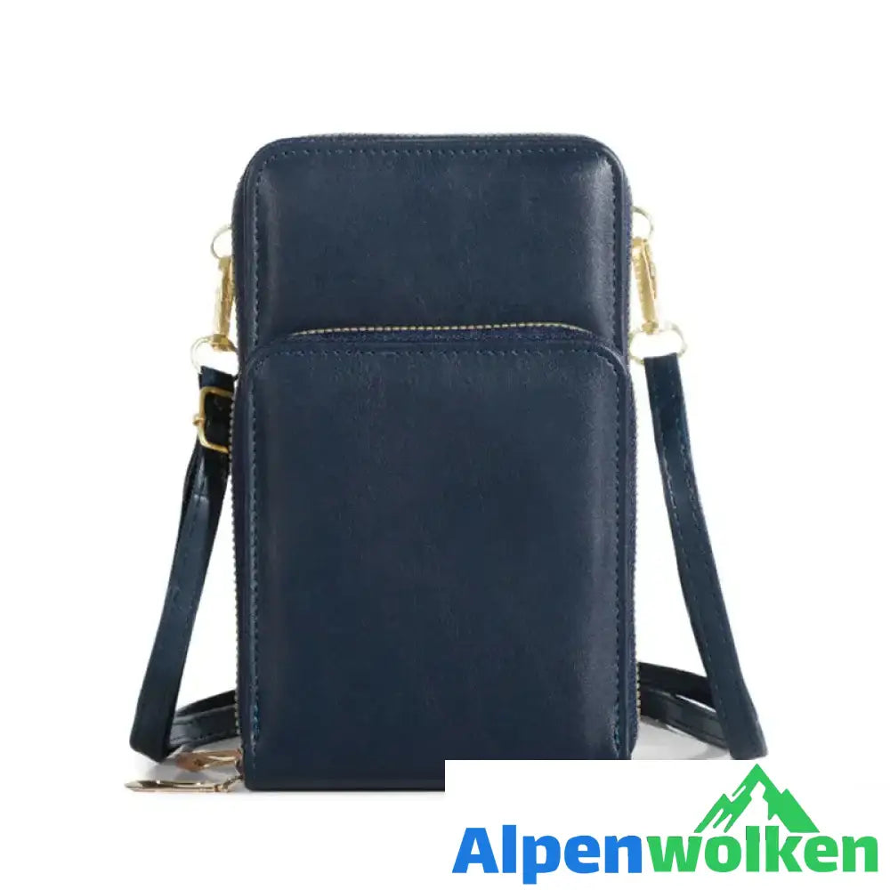 Alpenwolken - Multifunktionale Handytasche mit dreilagigem Reißverschluss