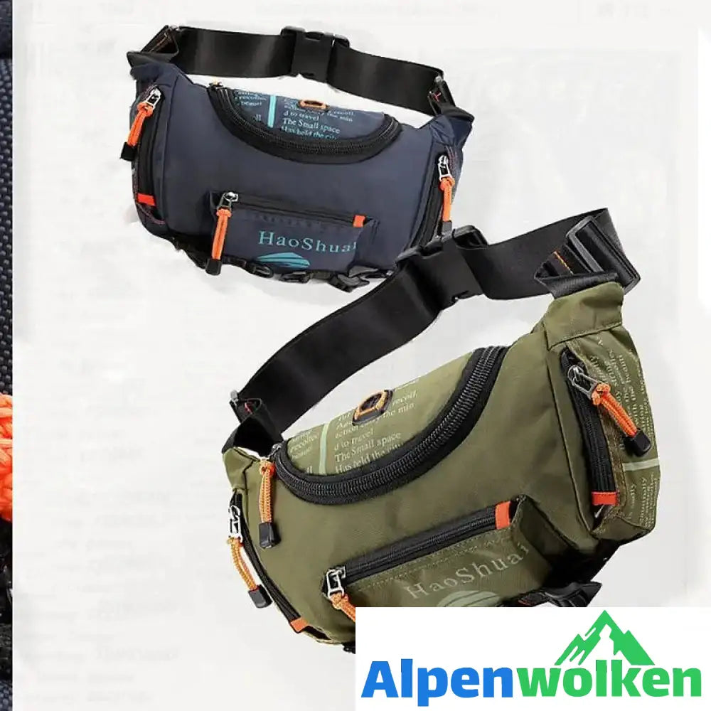 Alpenwolken - Multifunktionale Herren Gürteltasche