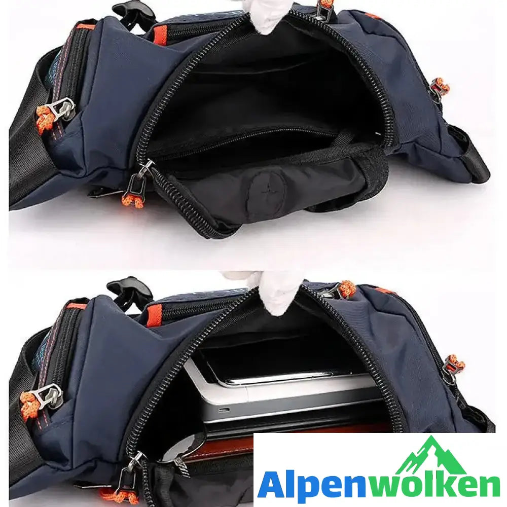 Alpenwolken - Multifunktionale Herren Gürteltasche