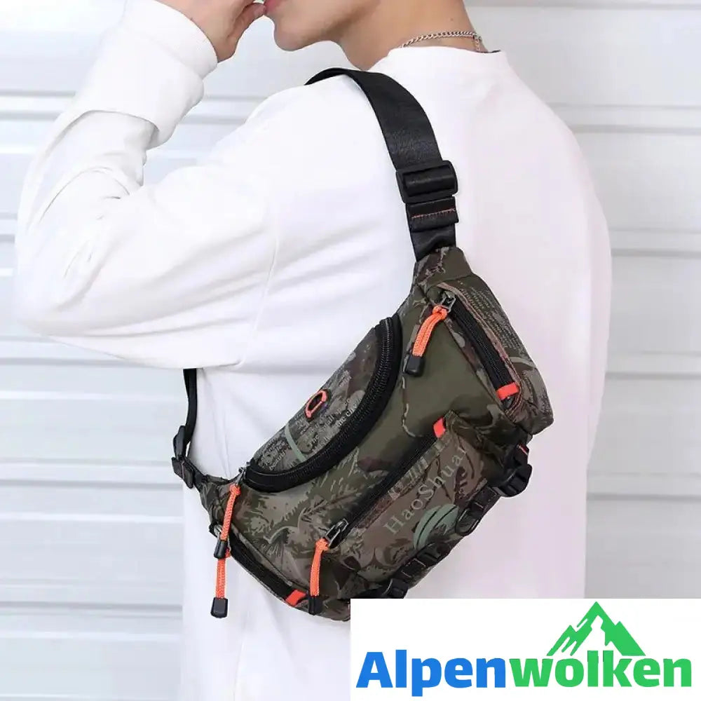 Alpenwolken - Multifunktionale Herren Gürteltasche