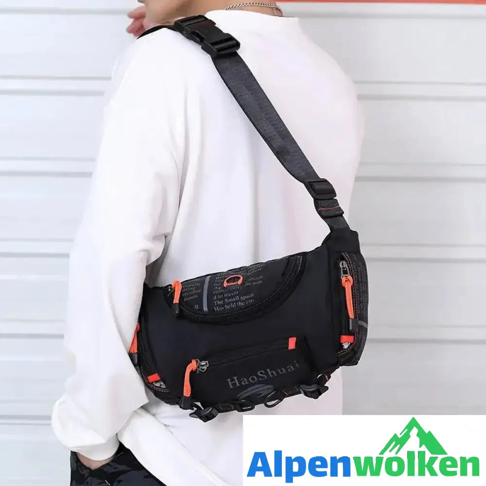 Alpenwolken - Multifunktionale Herren Gürteltasche