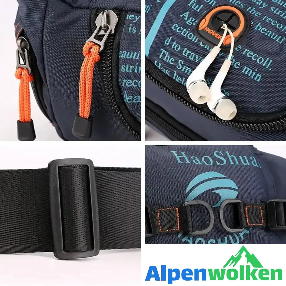 Alpenwolken - Multifunktionale Herren Gürteltasche