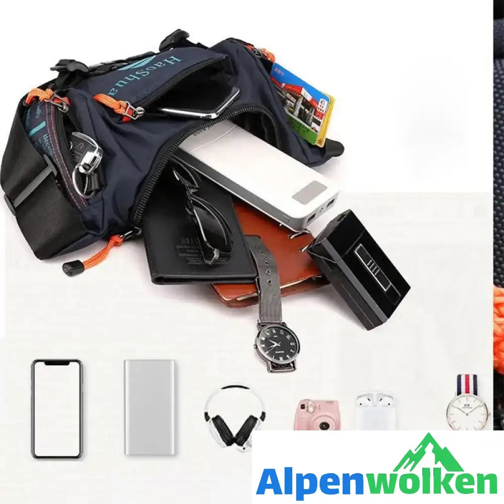 Alpenwolken - Multifunktionale Herren Gürteltasche