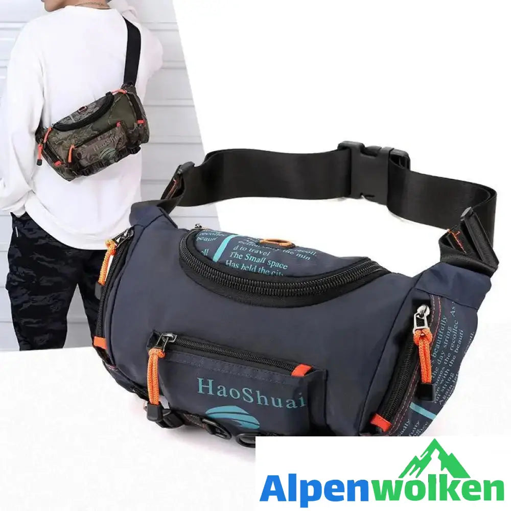 Alpenwolken - Multifunktionale Herren Gürteltasche