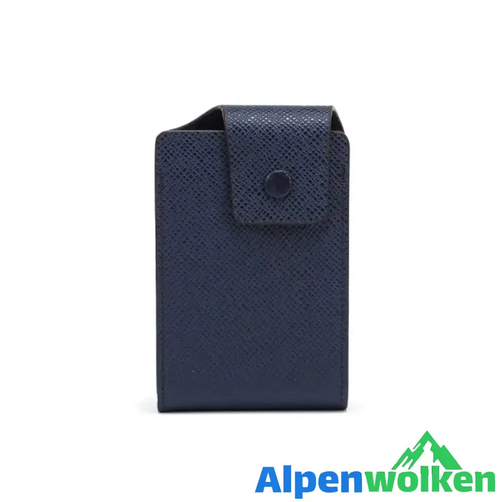 Alpenwolken - Multifunktionale ID-Tasche mit Schnalle für Herren B Blau