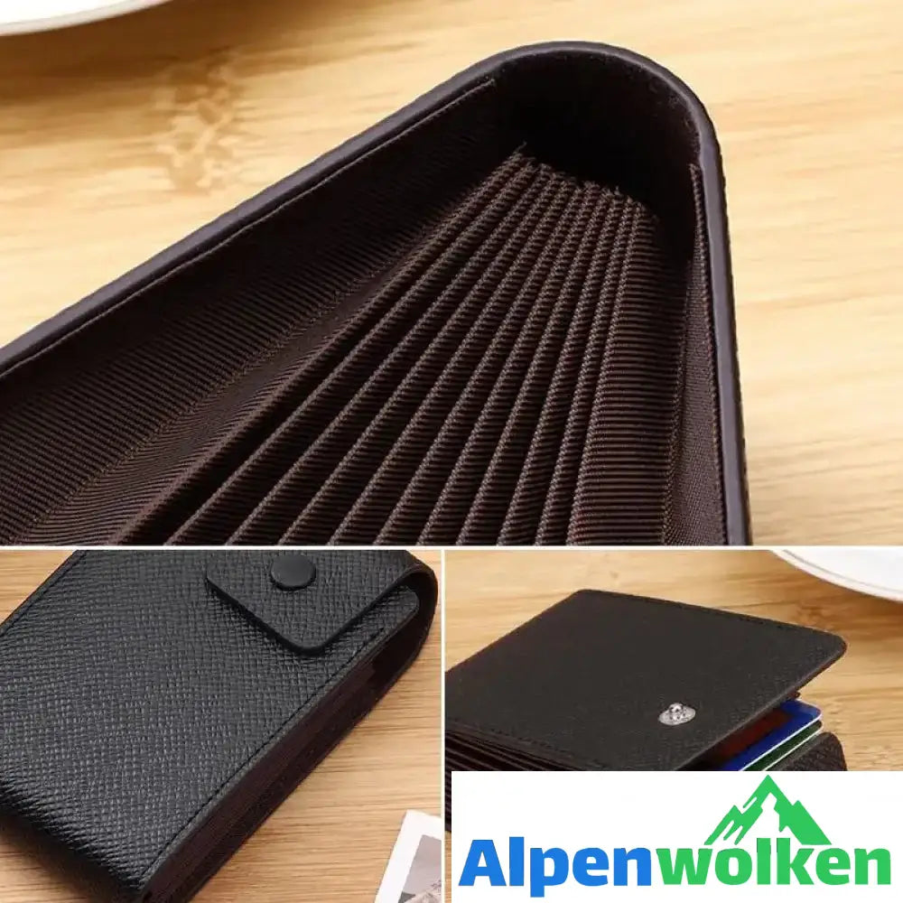 Alpenwolken - Multifunktionale ID-Tasche mit Schnalle für Herren