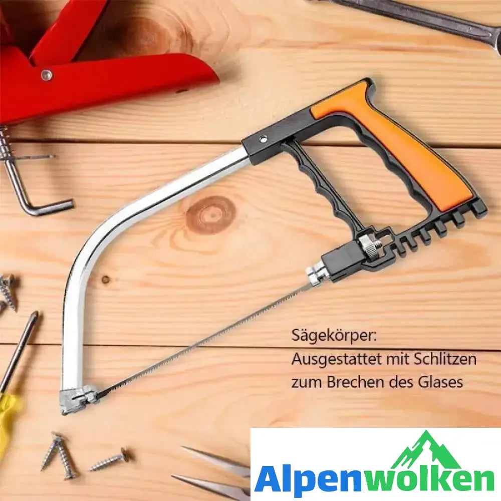 Alpenwolken - Multifunktionale Kleine Handbügelsäge Set 12-in-1