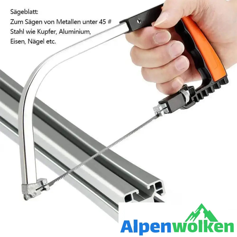 Alpenwolken - Multifunktionale Kleine Handbügelsäge Set 12-in-1