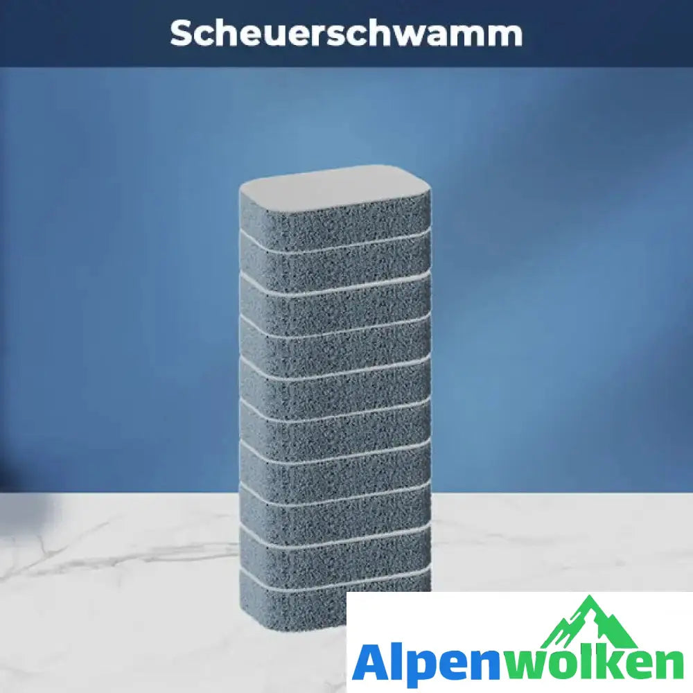 Alpenwolken - Multifunktionale Küchenbürste Nur Zubehör - Scheuerschwamm 10 Stk