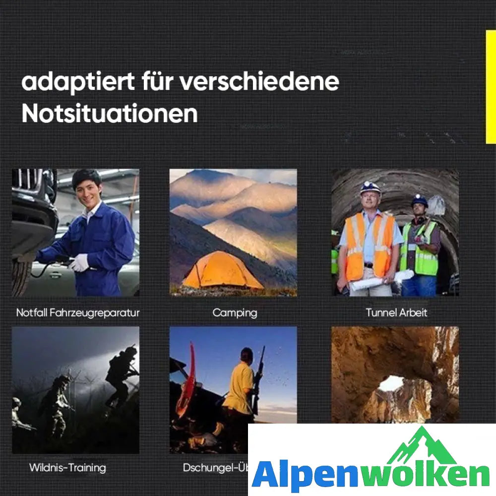 Alpenwolken - 💡💡Multifunktionale LED-Taschenlampe