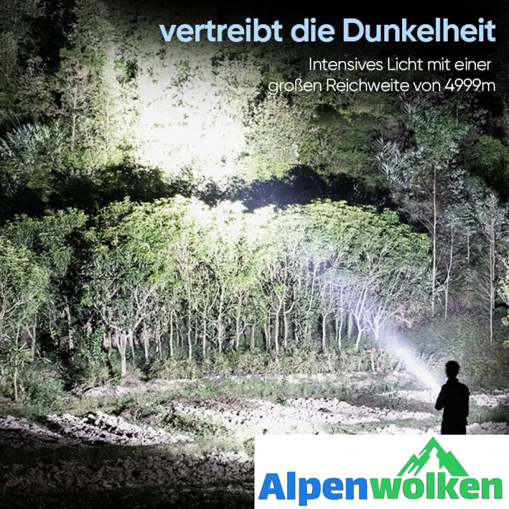 Alpenwolken - 💡💡Multifunktionale LED-Taschenlampe