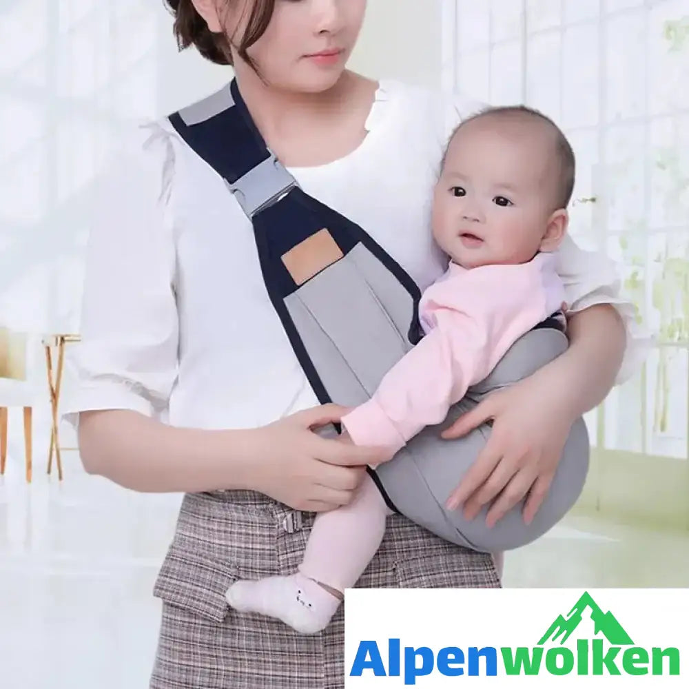 Alpenwolken - Multifunktionale leichte Babytrage