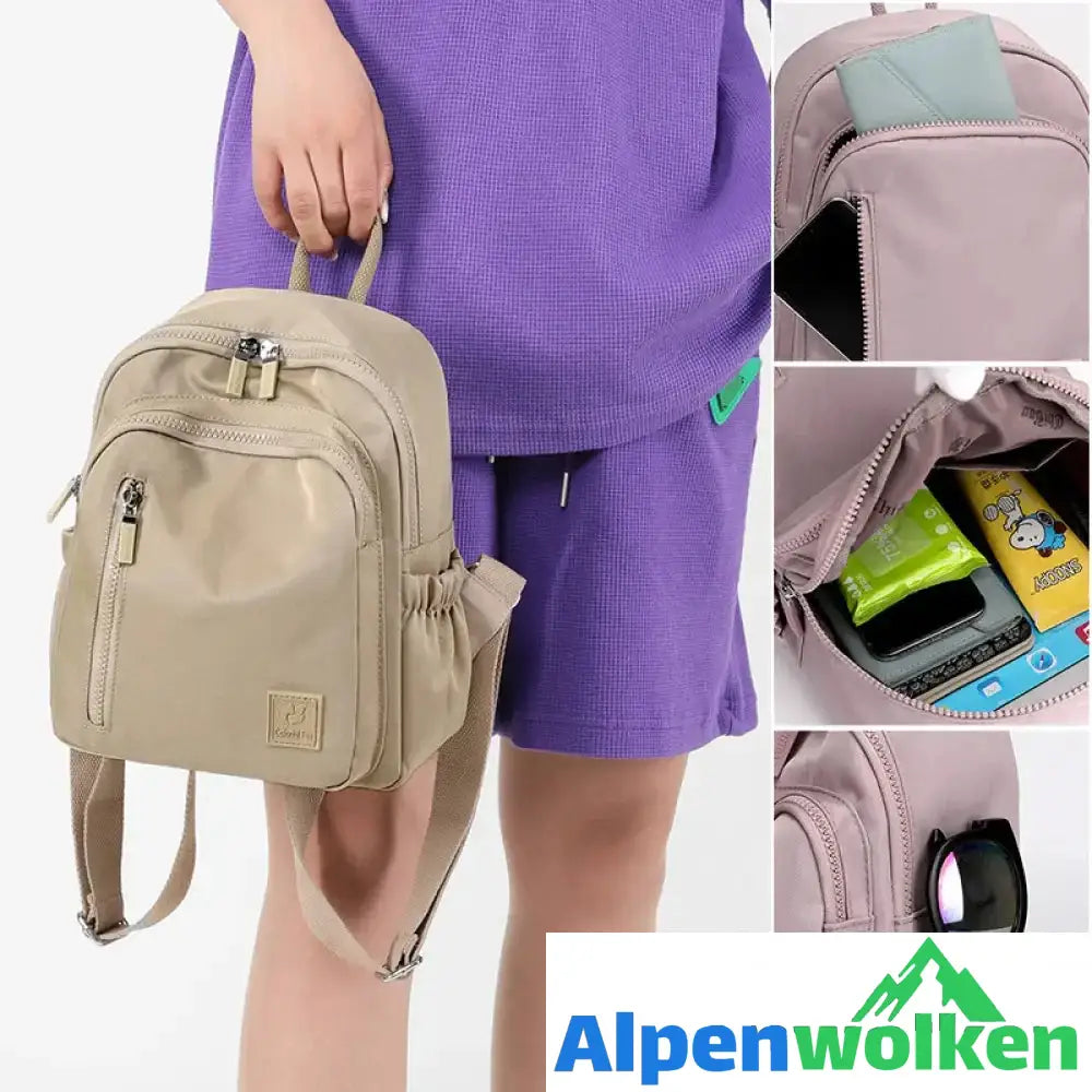 Alpenwolken - Multifunktionale Mini-Handtasche für Frauen