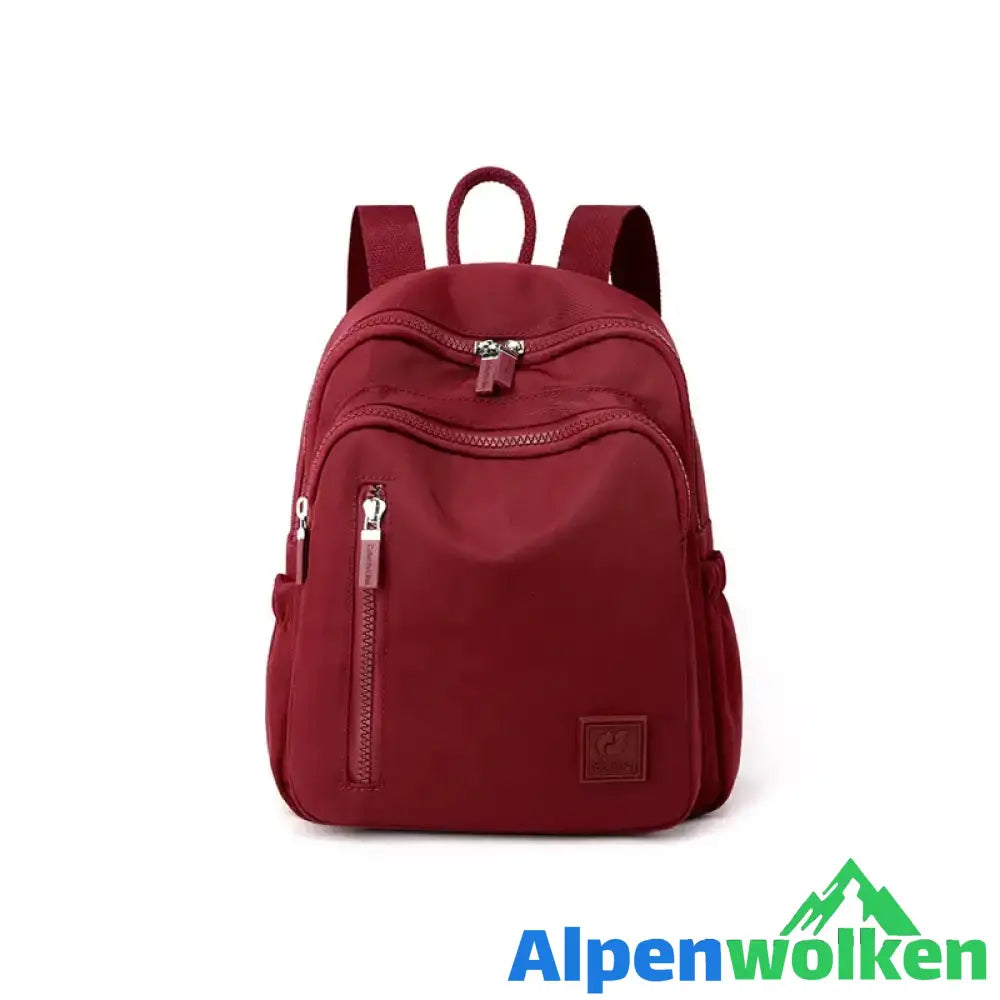 Alpenwolken - Multifunktionale Mini-Handtasche für Frauen Rot