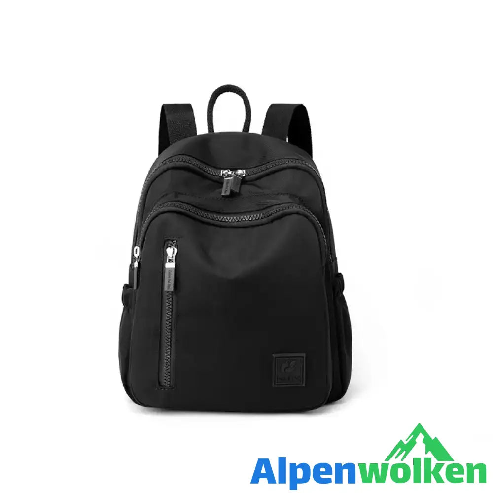 Alpenwolken - Multifunktionale Mini-Handtasche für Frauen Schwarz