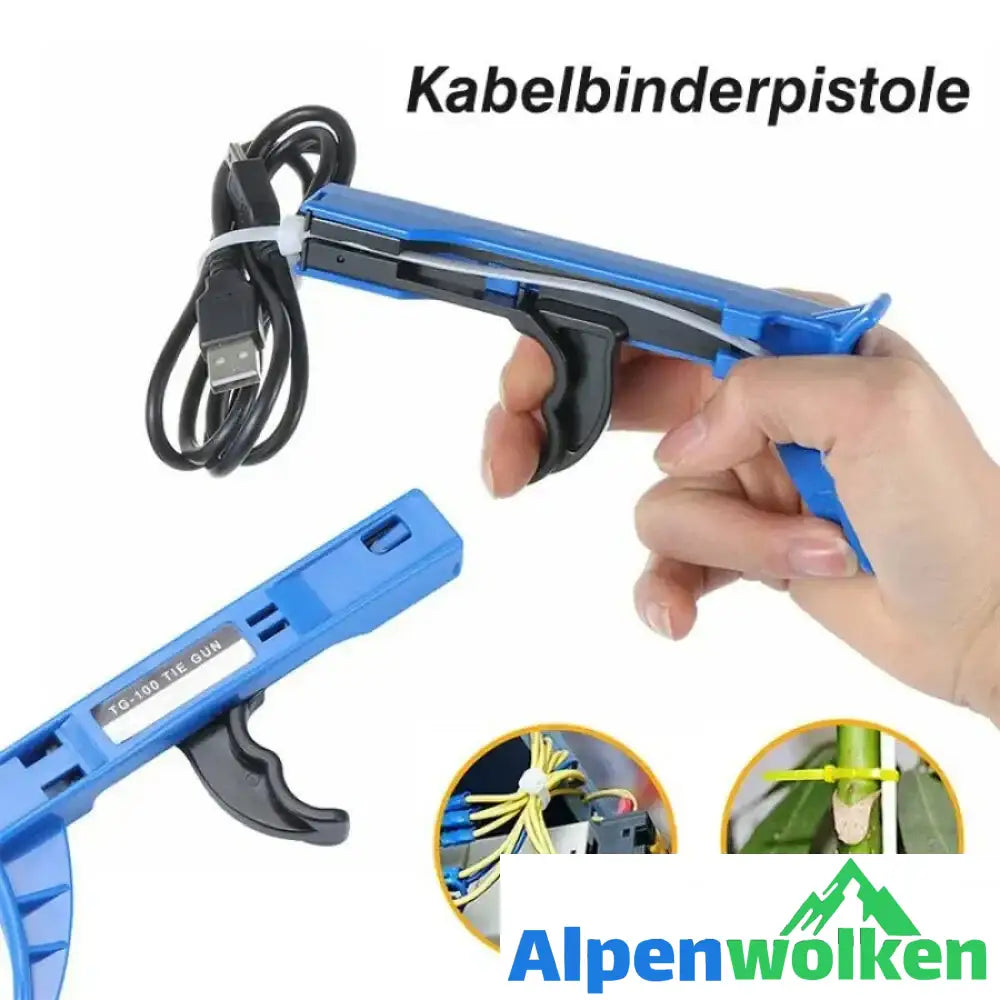 Alpenwolken - Multifunktionale Nylon-Kabelbinder Werkzeug