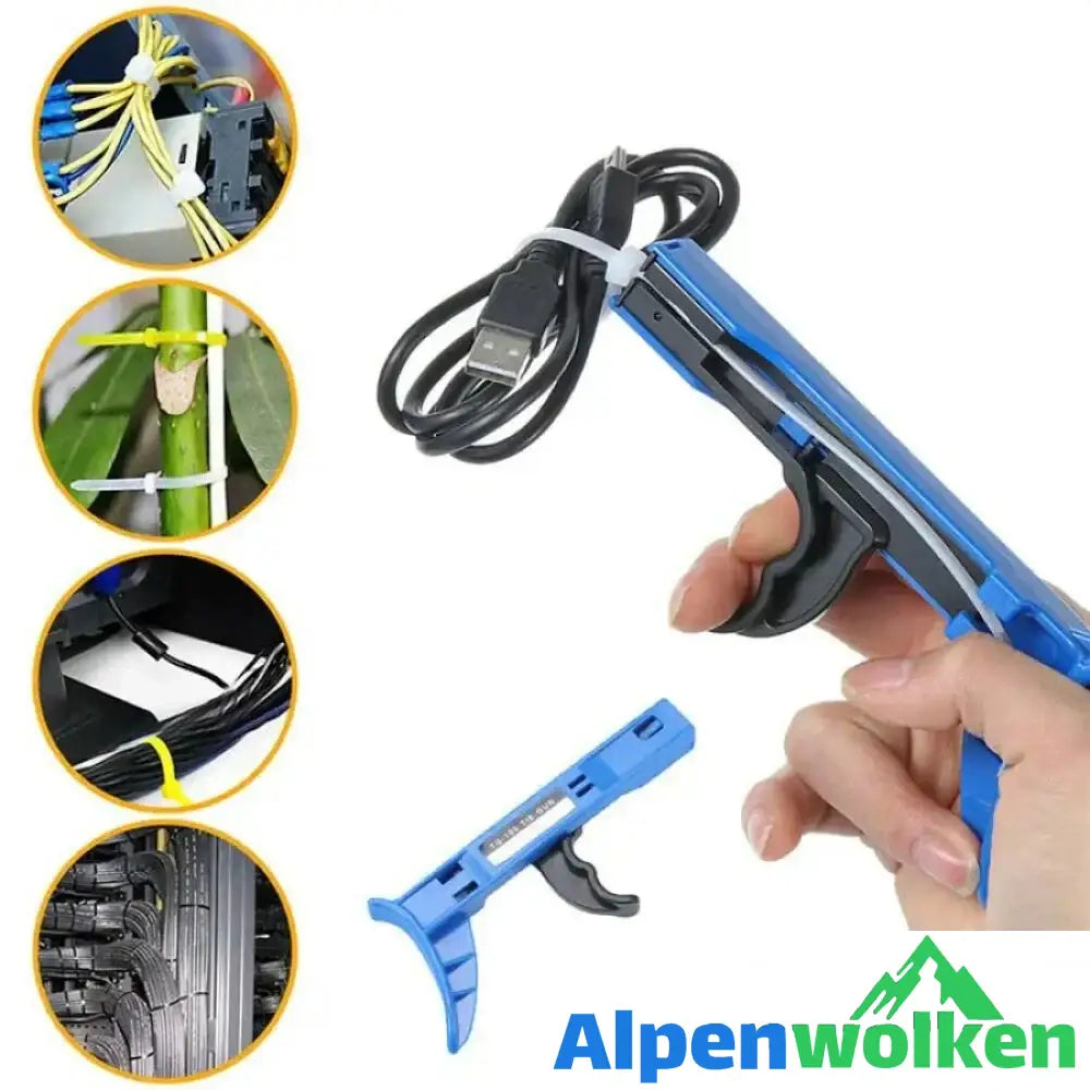 Alpenwolken - Multifunktionale Nylon-Kabelbinder Werkzeug