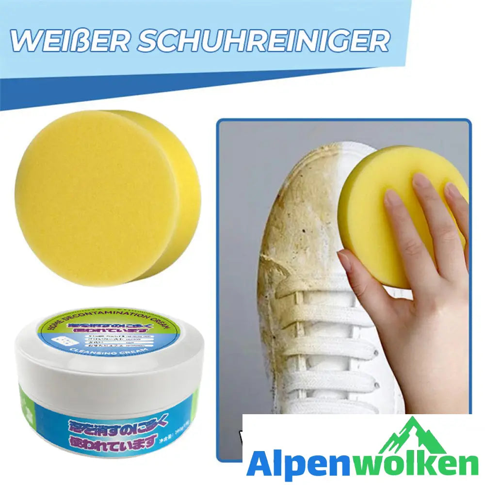 Alpenwolken - Multifunktionale Reinigungs- und Waschcreme für Schuhe