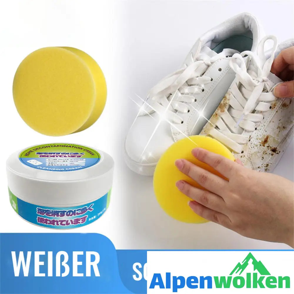 Alpenwolken - Multifunktionale Reinigungs- und Waschcreme für Schuhe