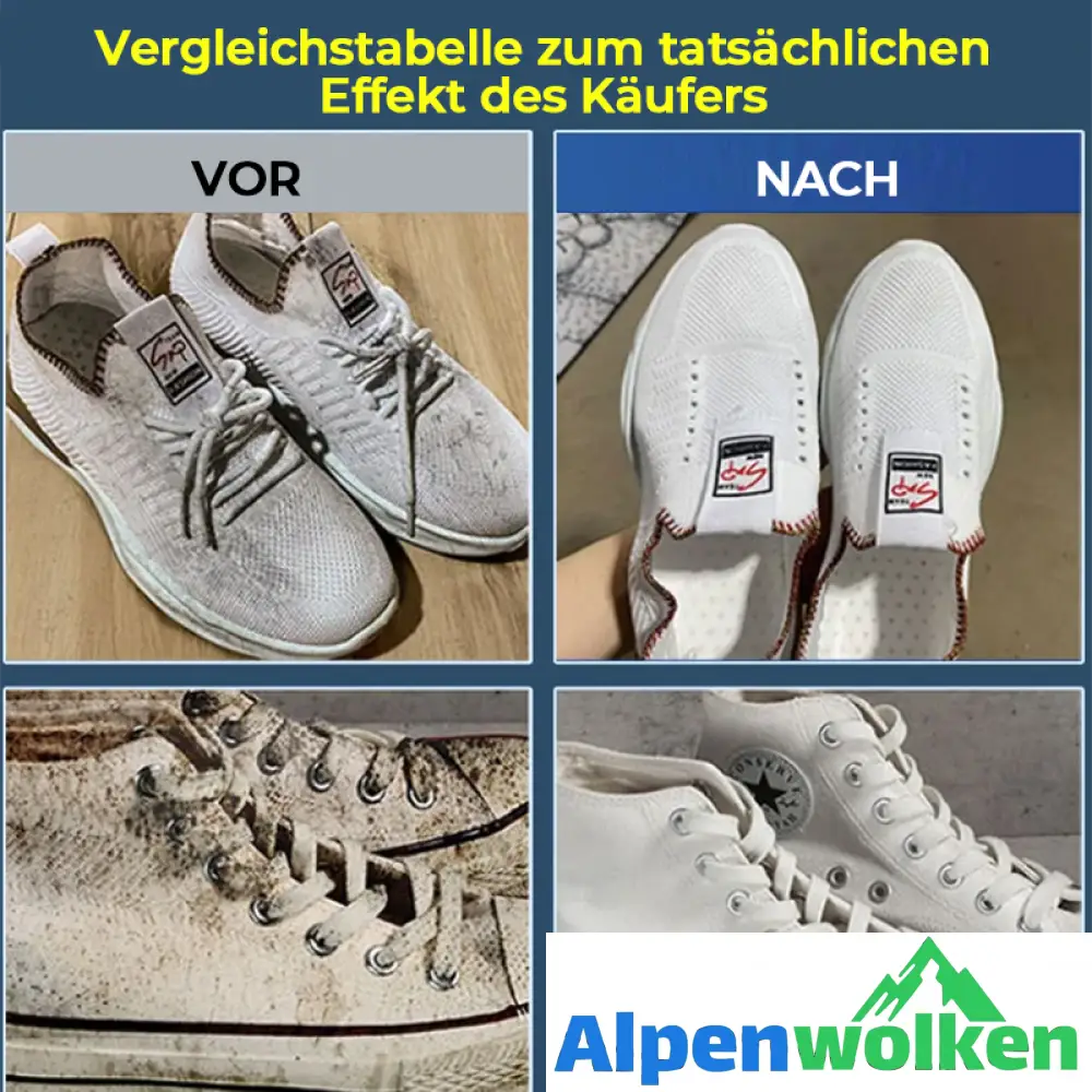 Alpenwolken - Multifunktionale Reinigungs- und Waschcreme für Schuhe