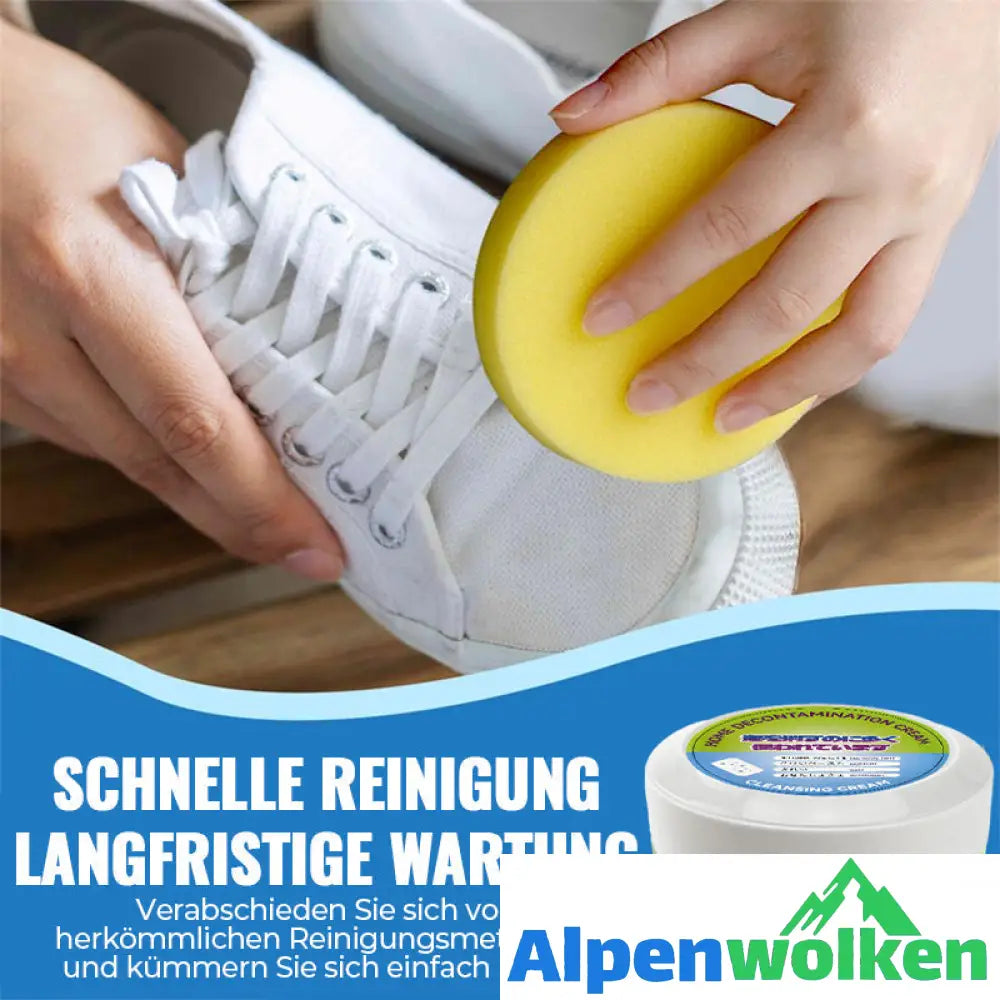 Alpenwolken - Multifunktionale Reinigungs- und Waschcreme für Schuhe