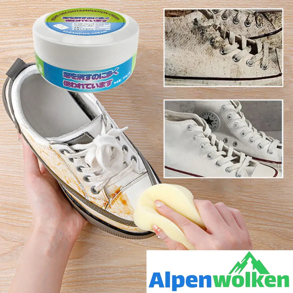 Alpenwolken - Multifunktionale Reinigungs- und Waschcreme für Schuhe