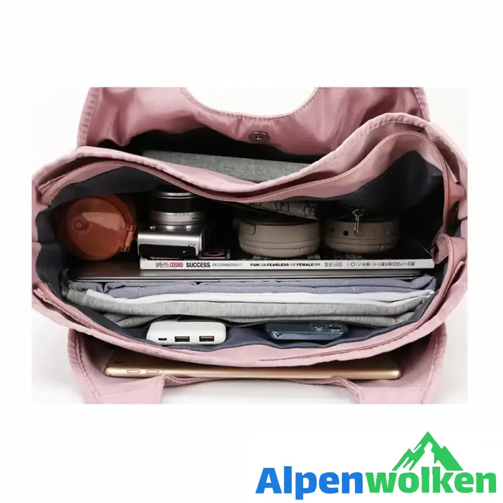 Alpenwolken - Multifunktionale Tragetasche für Damen mit großem Fassungsvermögen