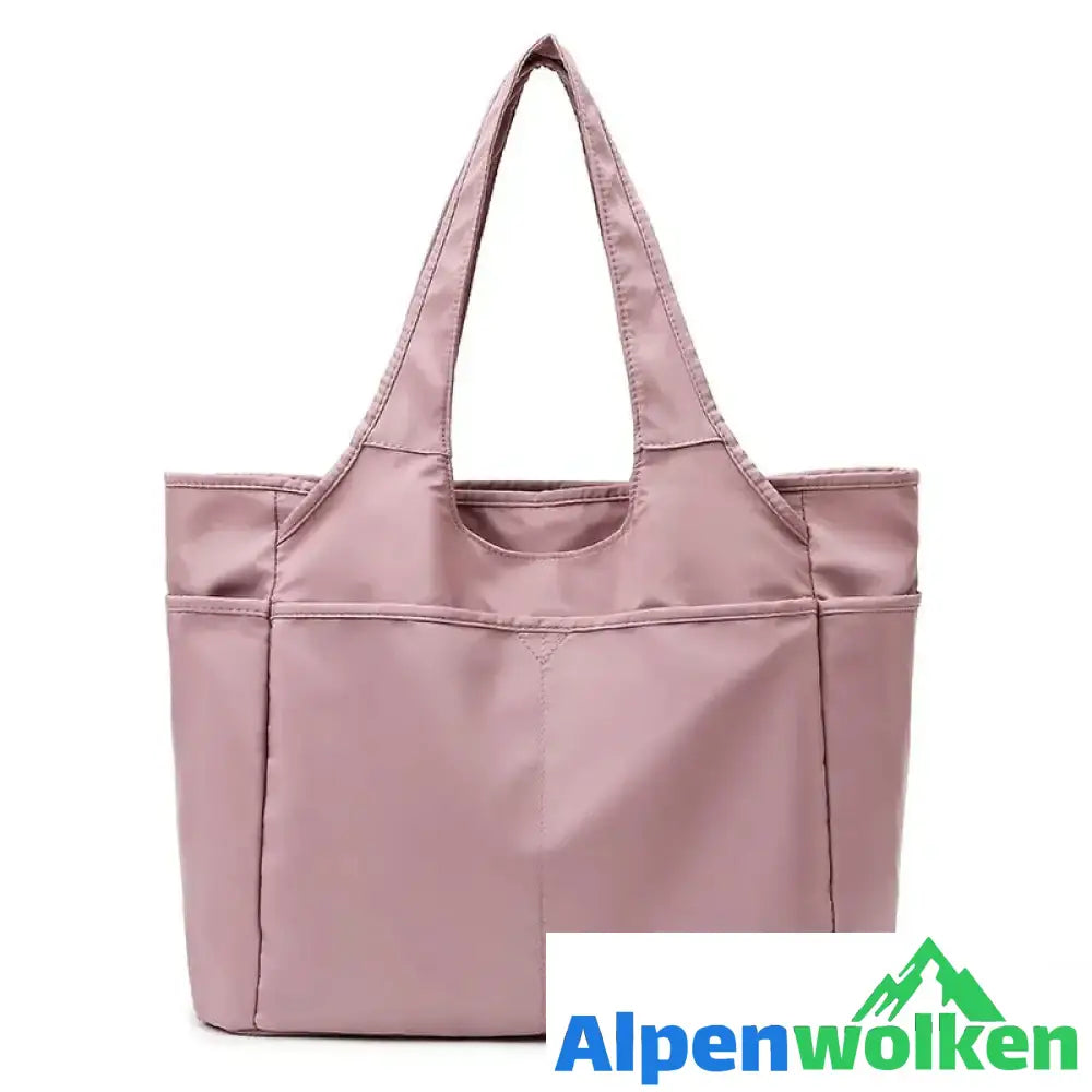 Alpenwolken - Multifunktionale Tragetasche für Damen mit großem Fassungsvermögen Rosa