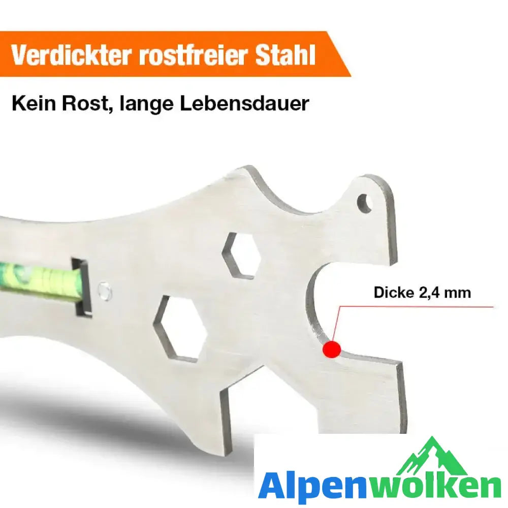 Alpenwolken - Multifunktionale Winkelschlüssel