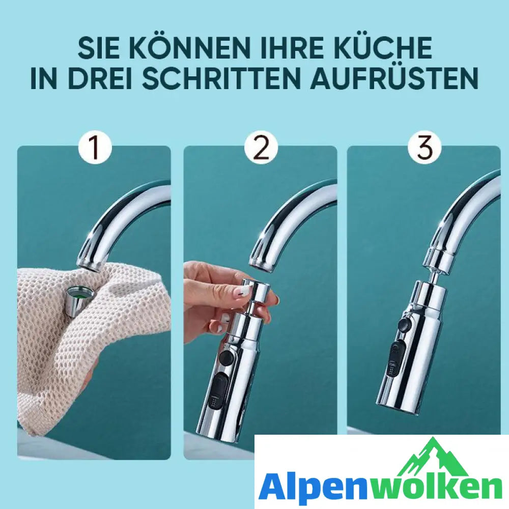 Alpenwolken - 💦Multifunktionaler Anschluss für die Küche