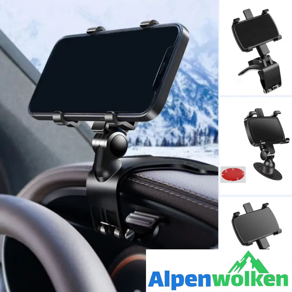 Alpenwolken - Multifunktionaler Auto-Armaturenbrett-Handyhalter