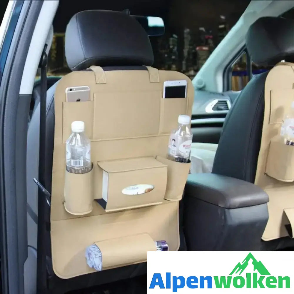 Alpenwolken - Multifunktionaler Auto Rücksitz Organizer,Aufbewahrungsbeutel